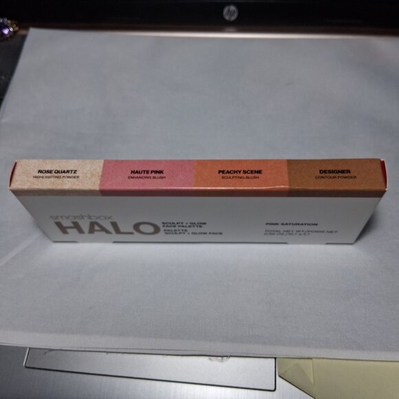 Smashbox Halo Sculpt And Glow Face Palette Pink Saturation NIB - Picture 4 of 4